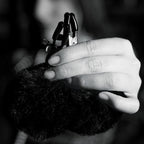 Noir Pom Adjustable Nipple Clamps with Black Furry Tips – Sensation Play Accessory > Sex Toys > Nipple Clamps