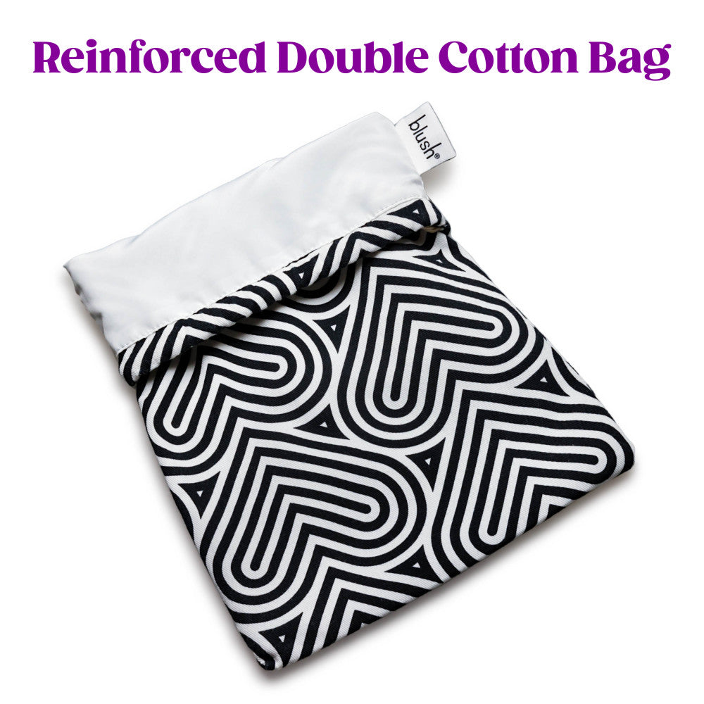 The Collection Embrace Designer Storage Pouch – 100% Natural Cotton Storage Bag > Essentials > Toy Storage