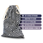 The Collection Embrace Designer Storage Pouch – 100% Natural Cotton Storage Bag > Essentials > Toy Storage
