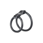 Electric Eel Blue Line Duo Soft Stretchy Rubber Cock and Ball Ring - Durable Ring > Clothes > Mens Leather