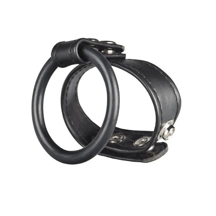 Electric EEL Blue Line Dual Stamina Snap Ring – Dual-Ring Design Performance Ring > Clothes > Mens Leather