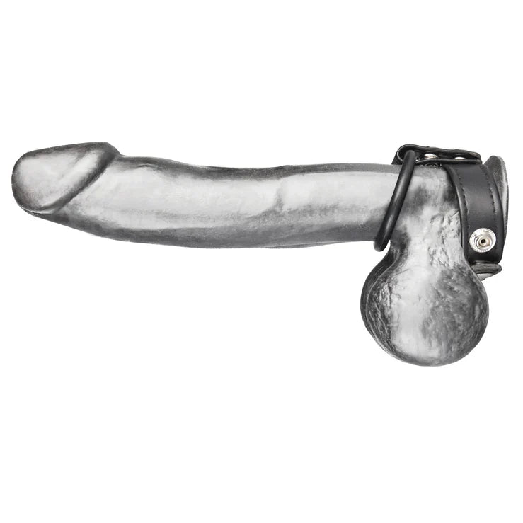 Electric EEL Blue Line Dual Stamina Snap Ring – Dual-Ring Design Performance Ring > Clothes > Mens Leather