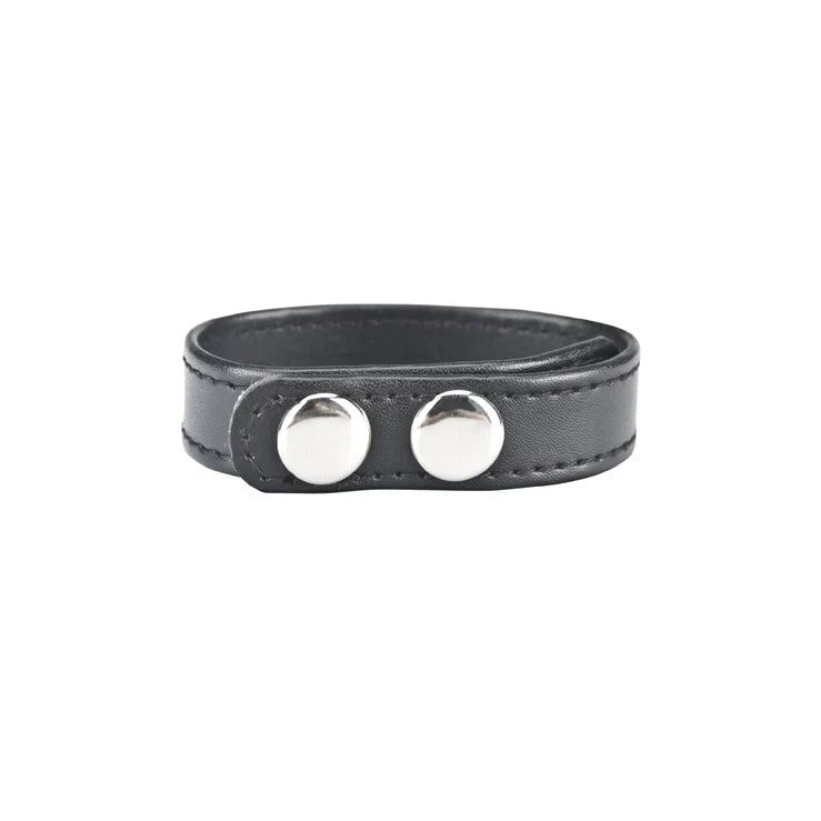 Blue Line Snap Cock Ring 8.75 Inch 22cm > Clothes > Mens Leather
