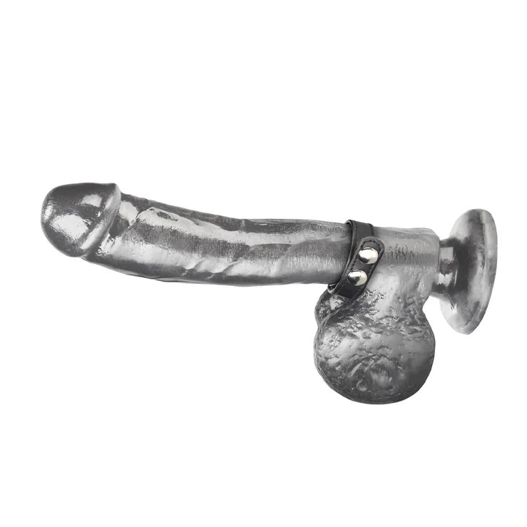 Blue Line Snap Cock Ring 8.75 Inch 22cm > Clothes > Mens Leather