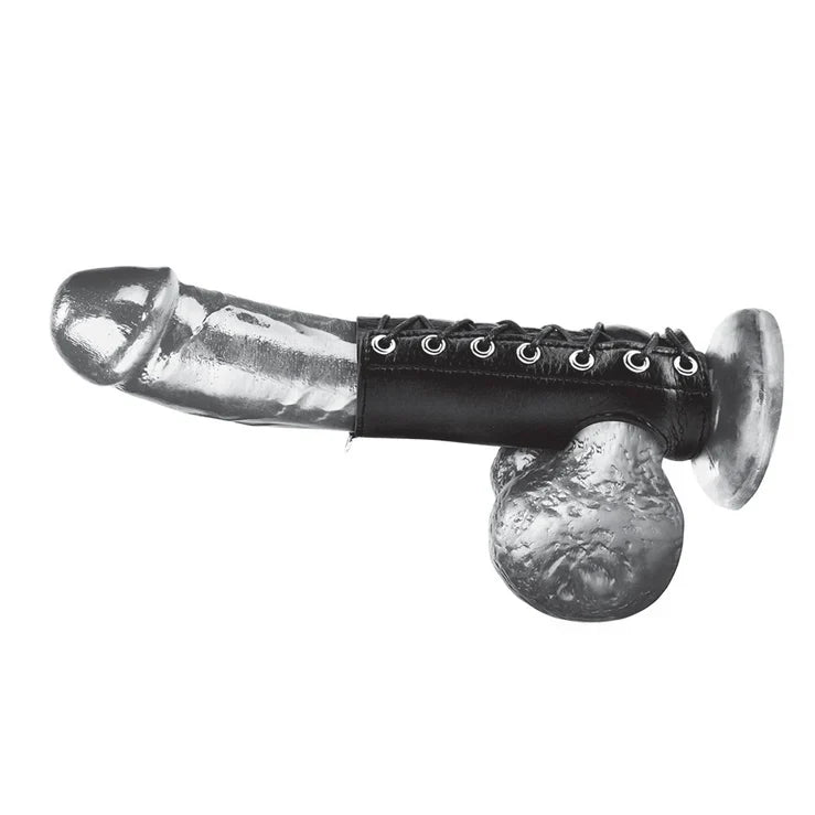 Blue Line 5 Inch Cock Sheath with Adjustable Fit and Metal Loop > Clothes > Mens Leather