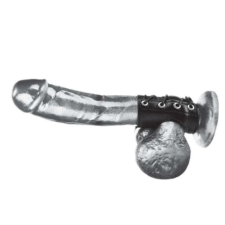 Blue Line 3 Inch Cock Sheath with Adjustable Support and Metal Loop > Clothes > Mens Leather