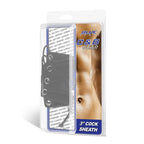 Blue Line 3 Inch Cock Sheath with Adjustable Support and Metal Loop > Clothes > Mens Leather