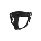 Blue Line T-Style Silicone Cock Ring With Ball Divider Closure > Clothes > Mens Leather