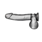 Electric EEL | Blue Line 2 Silicone Cock Ring Set Black