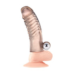 Blue Line Vibrating Penis Enhancing Sleeve Extension 5.25 Inch > Sex Toys For Men > Penis Sleeves