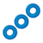 Electric EEL | Blue Line 3-Pack Ultra-Stim Stretch Cock Rings