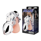Blue Line Obedience Adjustable Male Cock Cage And Testicle Ring Default Title > Bondage Gear > Male Chastity
