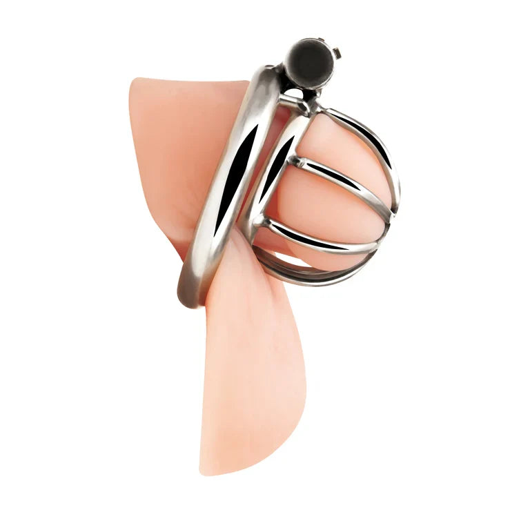Blue Line Little Cock Stainless Steel Male Chastity Cage > Bondage Gear > Male Chastity Main image