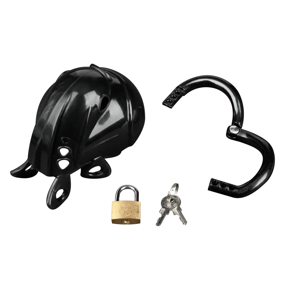 Blue Line Prisoner - Interlocking Guide Pin Cock Cage > Bondage Gear > Male Chastity