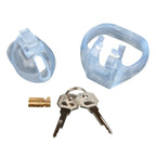 Blue Line Small Dick Mini Chastity Cage – Acrylic Chastity Cage > Bondage Gear > Male Chastity