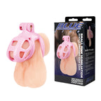 Blue Line Small Humiliation Acrylic Prisoner Cock Cage - Pink Default Title > Bondage Gear > Male Chastity