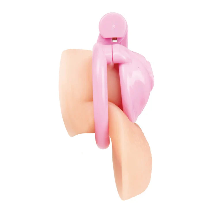 Blue Line Bitchboy Degrading Mini Chastity Cage – Lightweight Chastity Cage > Bondage Gear > Male Chastity