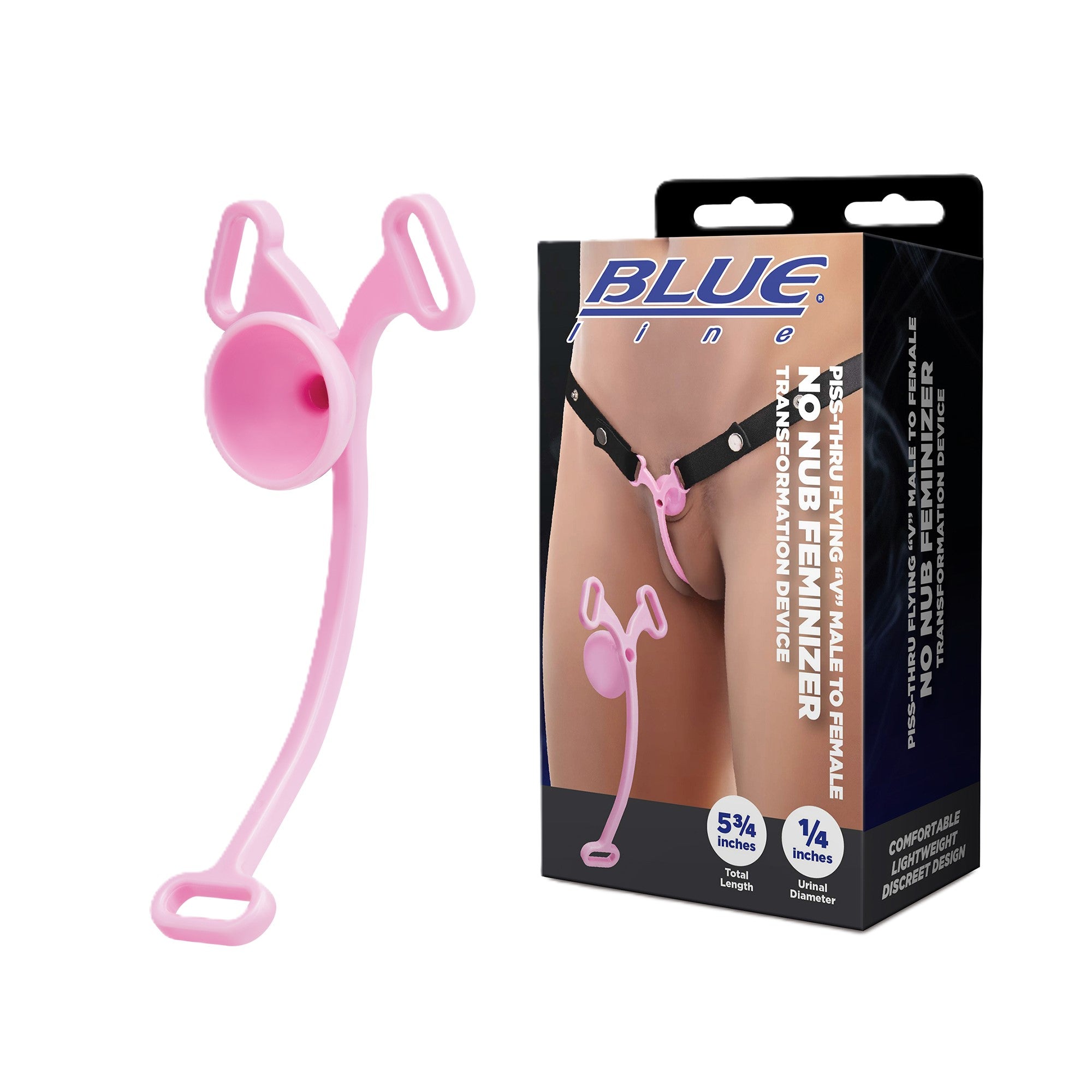 Blue Line Flying V Transformation Device – Male to Female Urinal 5.75 Inch Default Title > Bondage Gear > Male Chastity