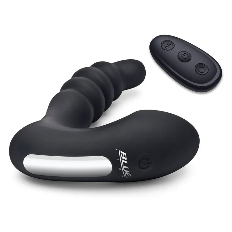 Blue Line Prodder Black Silicone Sphincter Training Remote Controlled Prostate Stimulator Secondary image