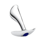 Blue Line 2.5 Inch Stainless Steel Bling Prostate Massager Plug > Anal Range > Prostate Plugs