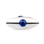 Blue Line 2.5 Inch Stainless Steel Bling Prostate Massager Plug > Anal Range > Prostate Plugs