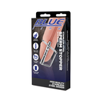 Blue Line Stainless Steel Sperm Stopper with Glans Ring 1 3/4 Inch Insertable Length Default Title > Sex Toys For Men > Sounding Rods