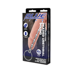 Blue Line 4.5 Inch Stainless Steel Beaded Urethral Sound in Blue Default Title > Sex Toys For Men > Sounding Rods