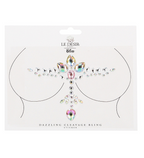 Shots Dazzling Cleavage Bling Sticker with Multicolor Rhinestones > Clothes > Body Jewellery (Non Piercing)