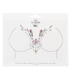 Shots Dazzling Deep-V Cleavage Bling Sticker with Iridescent Rhinestones Default Title > Clothes > Body Jewellery (Non Piercing)