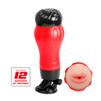 Flora Mouth Masturbator – 12 Function Vibration Stroker with Suction Base > Sex Toys For Men > Masturbators > Vibrating
