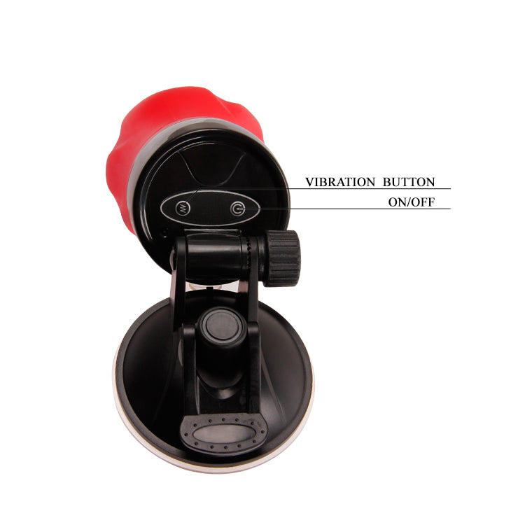 Flora Mouth Masturbator – 12 Function Vibration Stroker with Suction Base > Sex Toys For Men > Masturbators > Vibrating