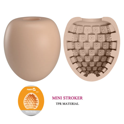 Party Up Sam Mini Stroker Portable Male Masturbator Strokers - Cup|Egg