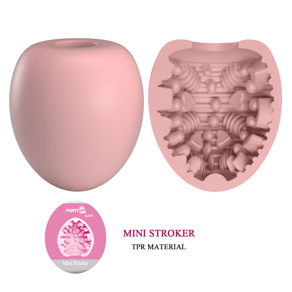 Party Up Robin Mini (Black) – Mini Stroker > Sex Toys For Men > Masturbators Cup