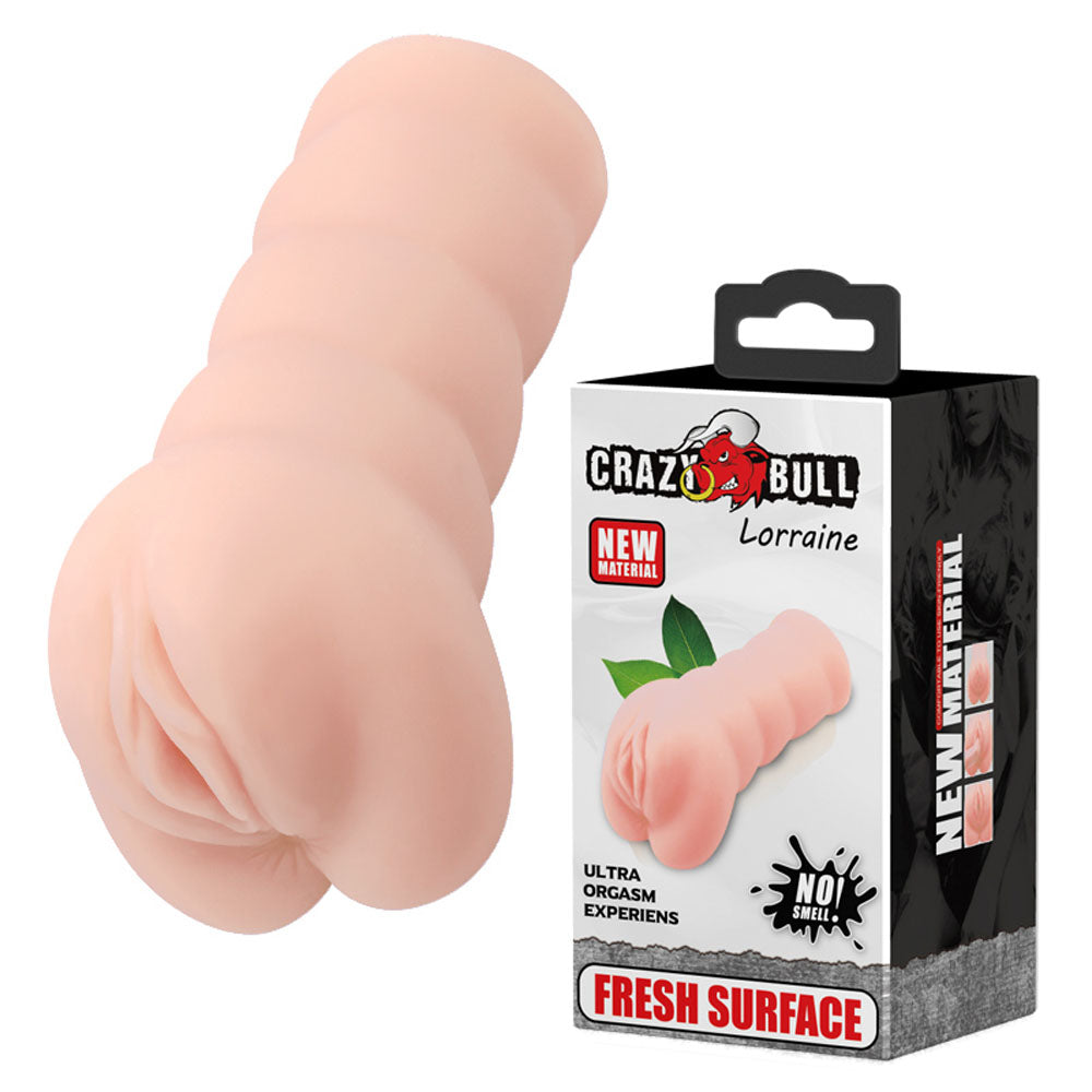 Crazy Bull Lorraine – Realistic Vagina Stroker 14.8 cm > Sex Toys For Men > Masturbators > Manual