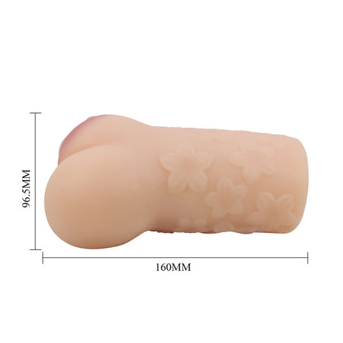 Crazy Bull Scarlet Vagina Stroker 5 Inch Realistic Pleasure Toy Strokers - Manual