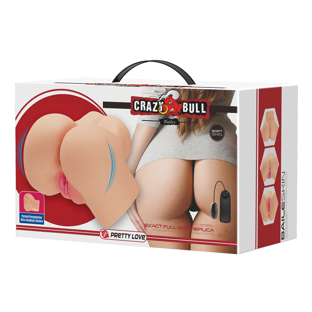 Hailey Realistic Vagina and Ass (Light) – Dual Entry Realistic Masturbator > Sex Toys For Men > Assbators