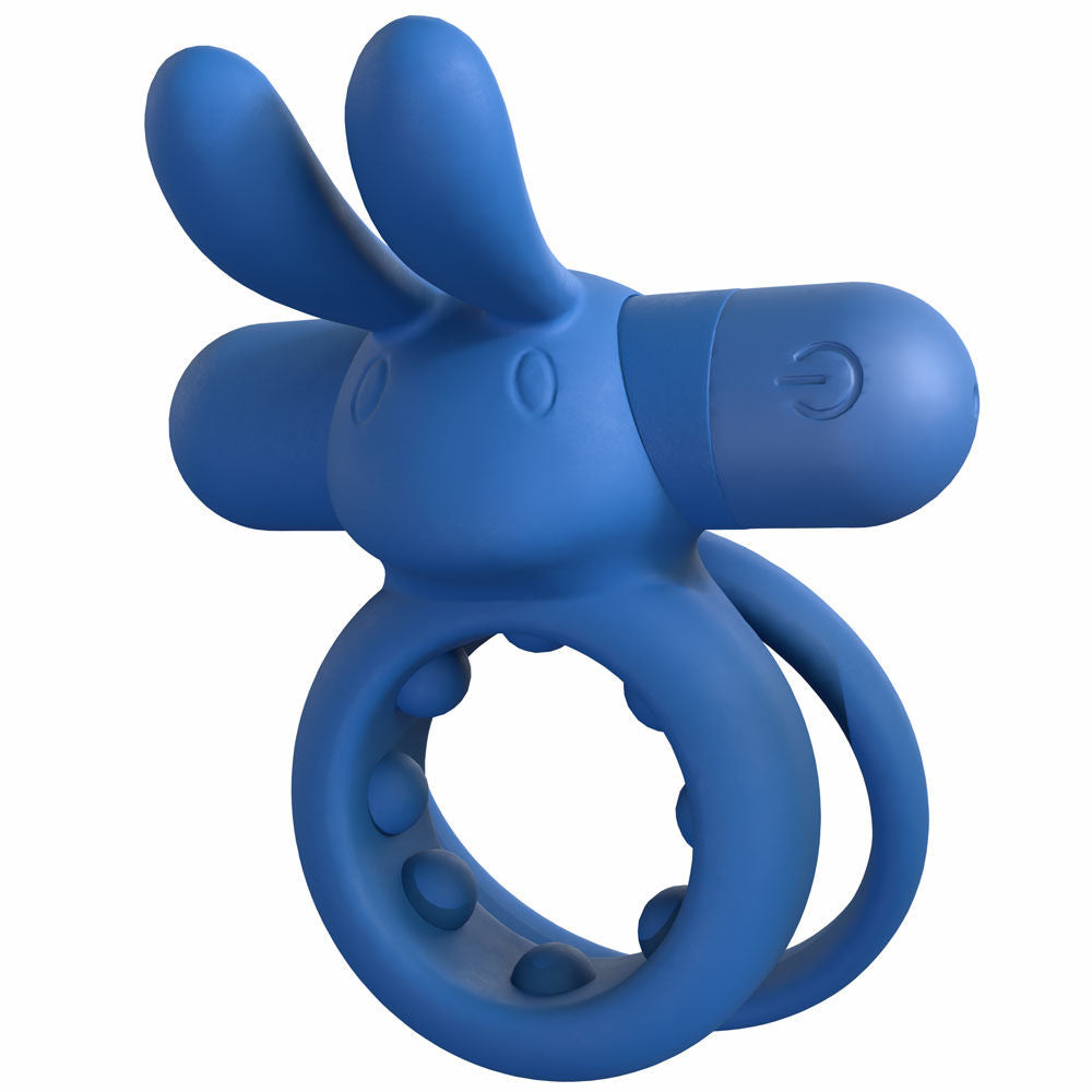 Ohare (Black | Blue | Green) – Rechargeable Silicone Rabbit Vibrating Cock Ring > Cock Ring > Vibrating
