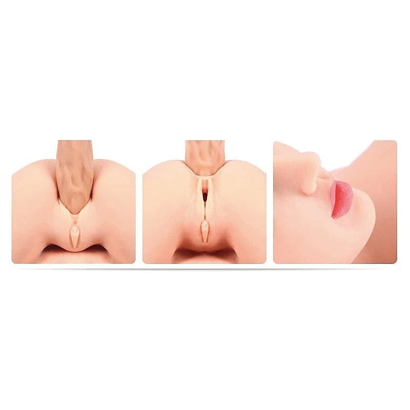 Kokos Valentina – Realistic Triple Cavity Masturbator > Sex Toys For Men > Assbators