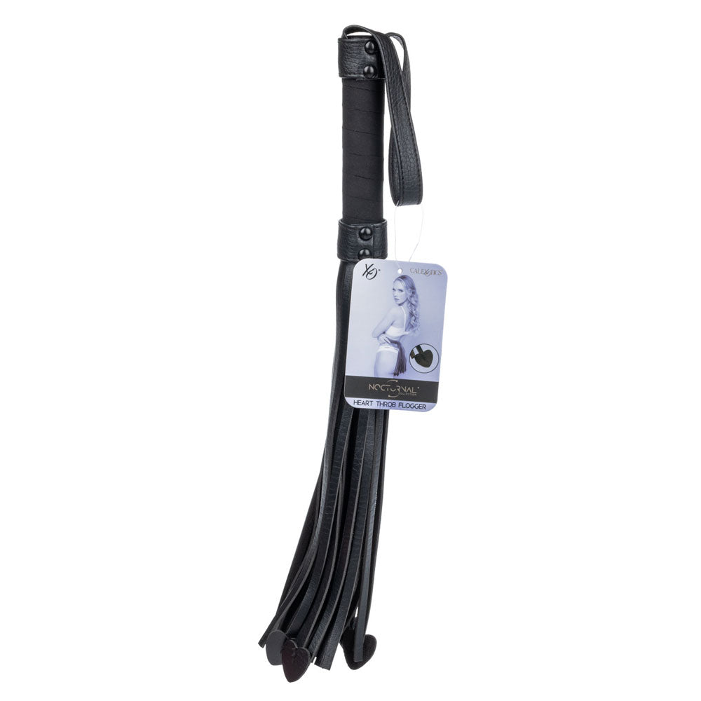 Nocturnal Collection Heart Throb – Flogger > Bondage Gear > Whips & Floggers