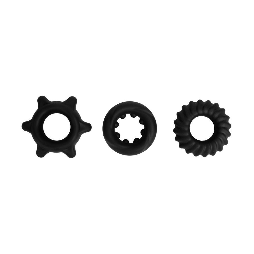 Maia Manzo Silicone Cock Rings Set of 3 > Cock Ring > Sets