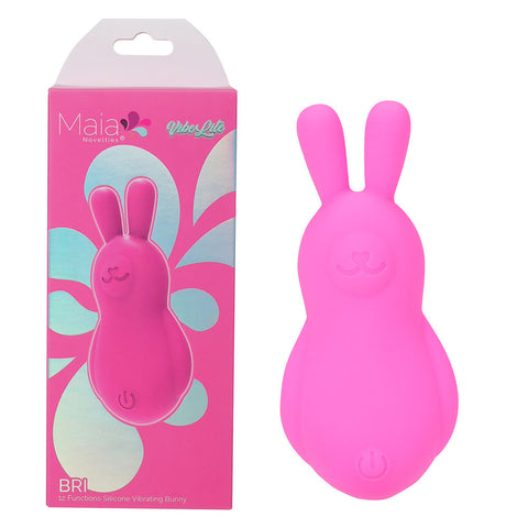 Maia Bri 9 Centimeter USB Rechargeable Vibrating Bunny Bullet Pink BULLETS