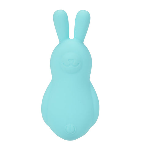 Maia Bri Teal 9 Centimeter USB Rechargeable Vibrating Bunny Bullet BULLETS