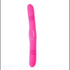 Maia Zena – USB Rechargeable Dual Thrusting Double Ended Vibrator 35.6 cm > Dildos > Double Dildos