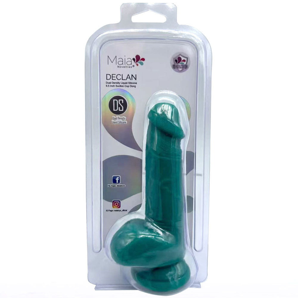 Maia Declan Dual Density (16.5 cm) – Suction Cup Dong > Dildos > Realistic Dildos