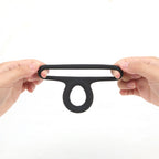 Maia Gavin Super-Stretchy Double Ring – Cock and Balls Ring > Cock Ring > Single