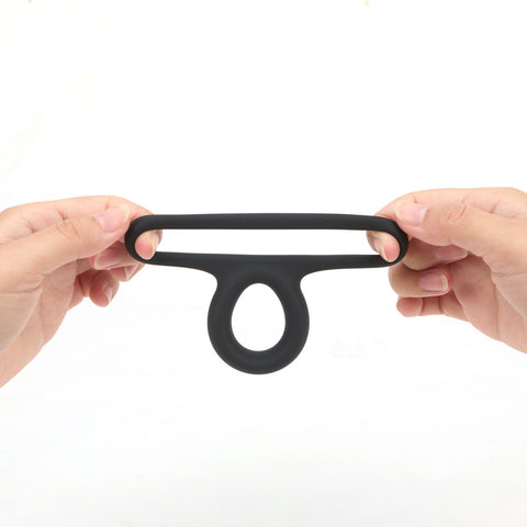 Maia Gavin Super-Stretchy Double Ring – Cock and Balls Ring COCK RINGS