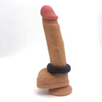 Maia Gunner (Chocolate Dark) – Stretchy Liquid Silicone Cock Ring > Cock Ring > Single
