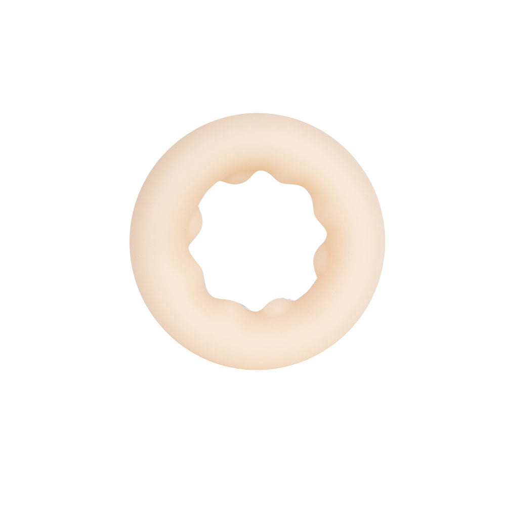 Maia Gunner (Vanilla) – Stretchy Liquid Silicone Cock Ring COCK RINGS