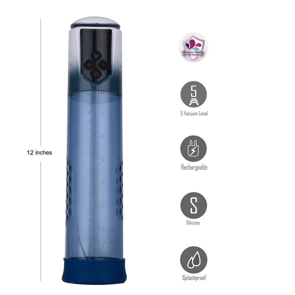 Maia Archer USB Rechargeable Automatic Penis Pump – 8 Inch Precision Penis Pump Secondary image