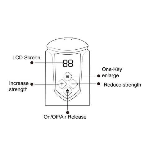 Maia Archer USB Rechargeable Automatic Penis Pump (8 Inch) – Easy-Use Penis Pump PUMPS Male Electric